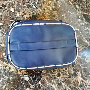 Blue, Yumi Kim cosmetics bag.